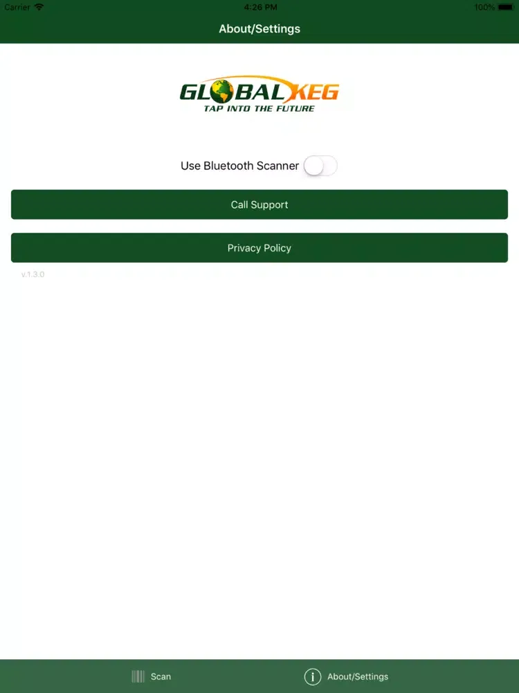 ภาพหน้าจอของ Global Keg Distributer Route iPad 