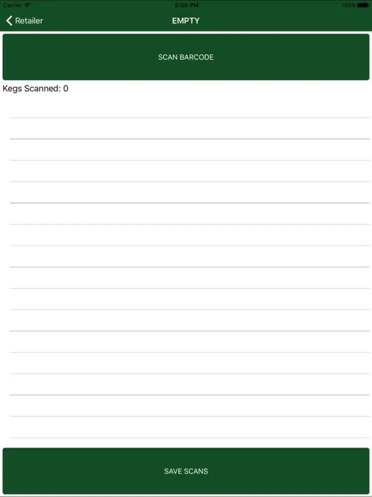Global Keg Retailer iPad  スクリーンショット