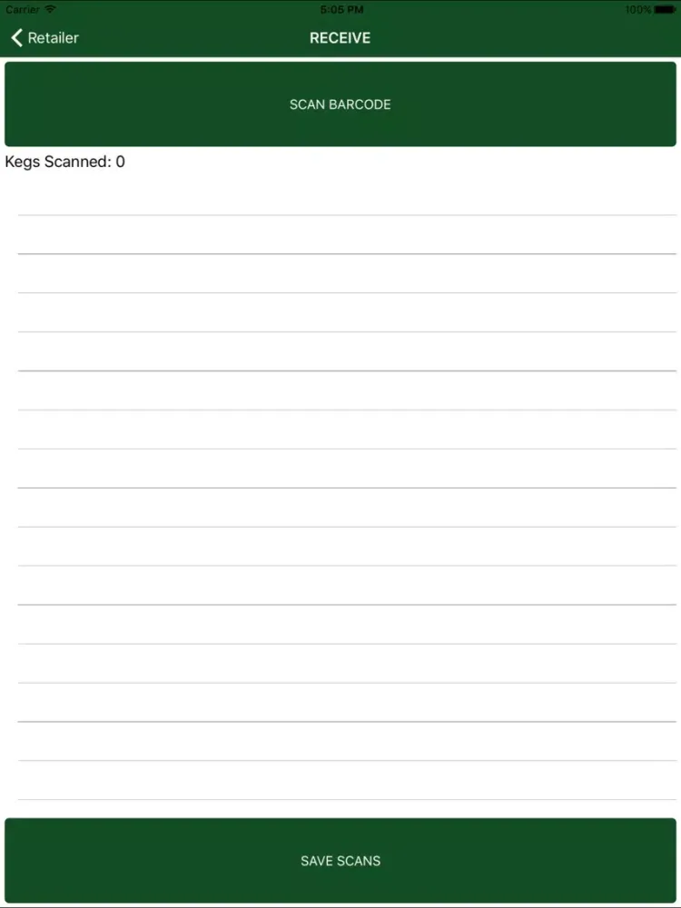 Global Keg Retailer iPad  スクリーンショット