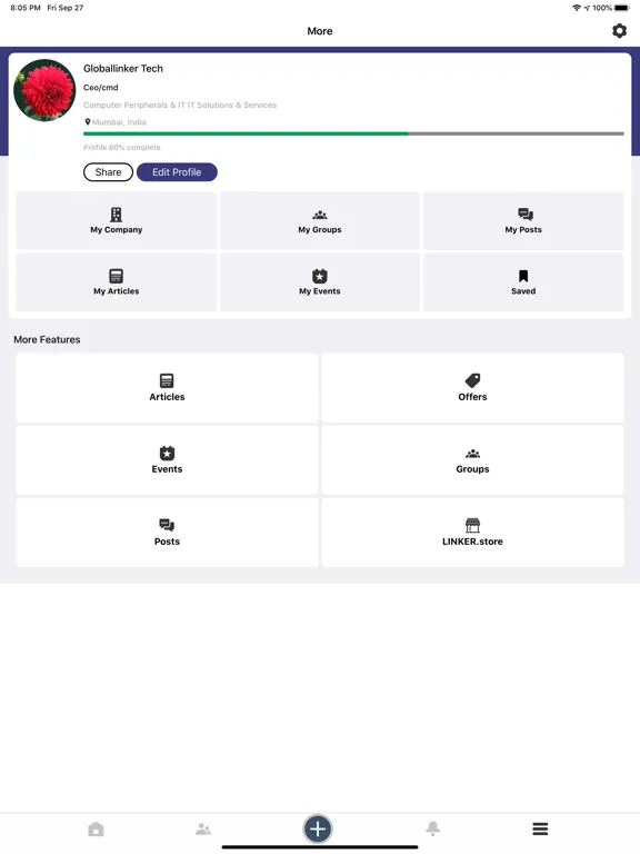 GlobalLinker Seller Platform iPad 應用截圖