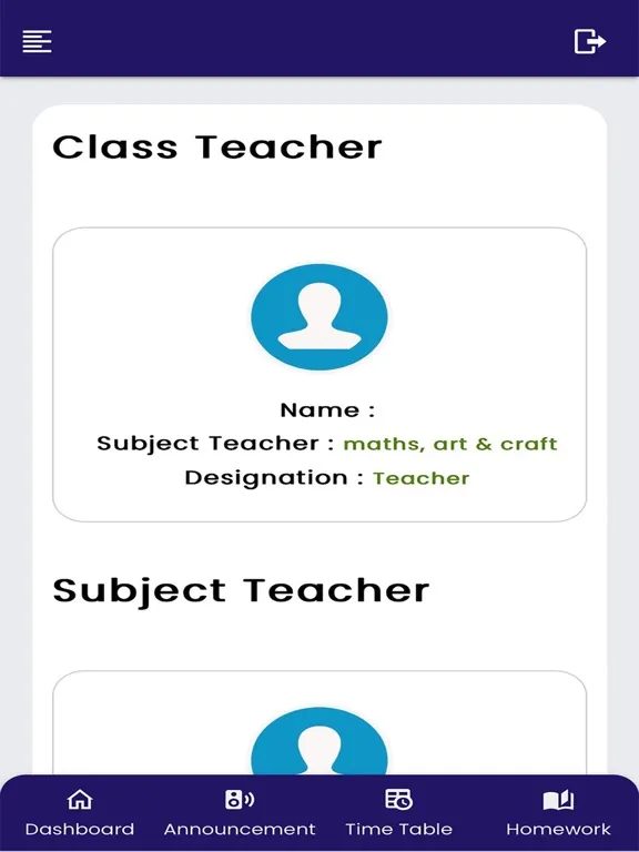 Madani School App iPad  Ekran Görüntüleri
