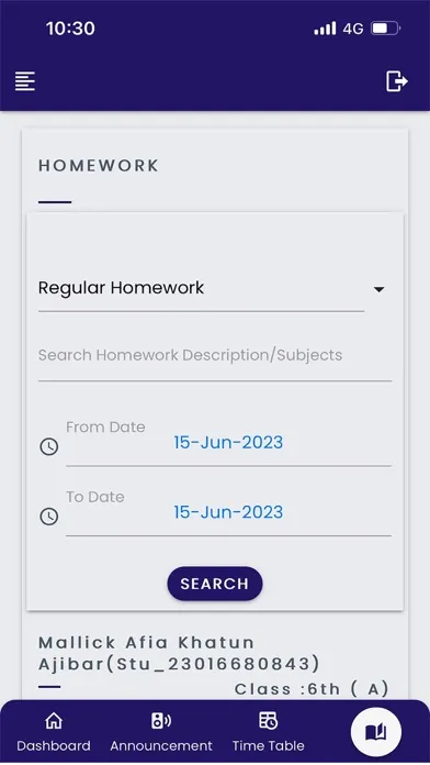 Madani School App Ekran Görüntüleri