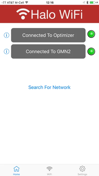 ภาพหน้าจอของ Halo WiFi