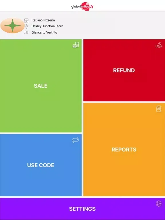 Global Miles - Merchant App iPad 应用截图