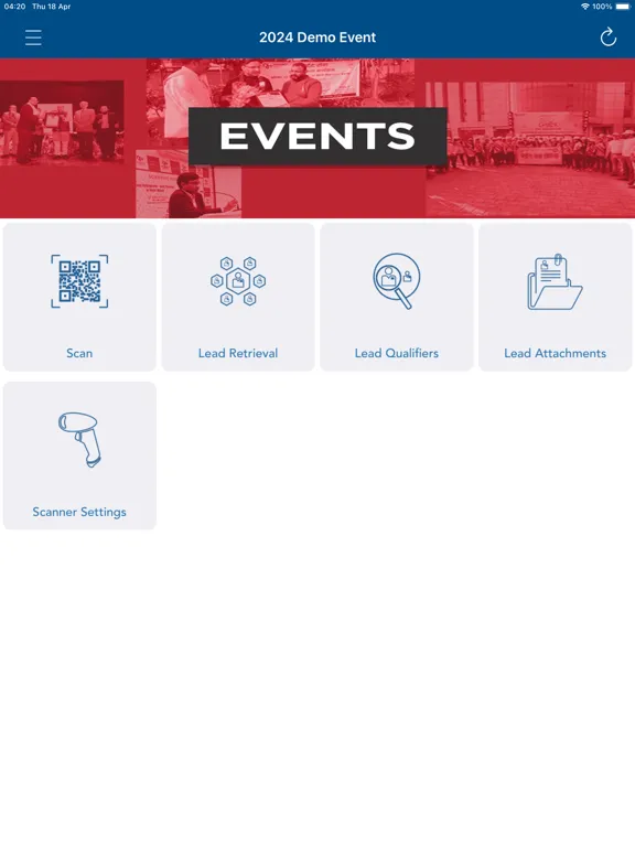 Capturas de pantalla de Eventdex- Event Management App iPad 