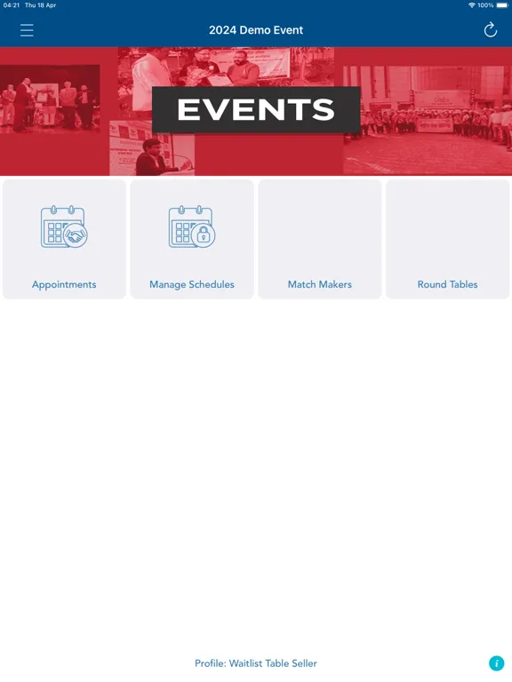 Capturas de pantalla de Eventdex- Event Management App iPad 