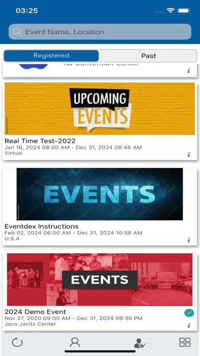 Capturas de pantalla de Eventdex- Event Management App