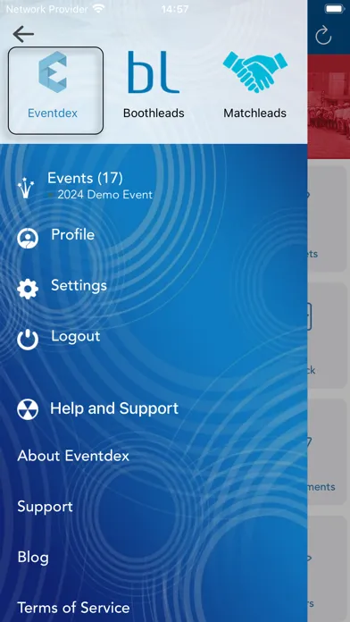 Capturas de pantalla de Eventdex- Event Management App