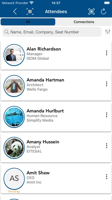 Capturas de pantalla de Eventdex- Event Management App