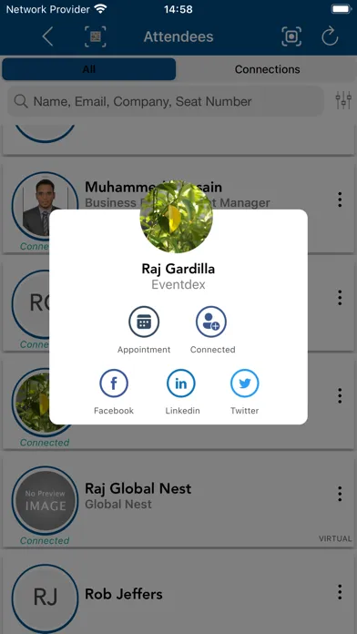 Capturas de pantalla de Eventdex- Event Management App