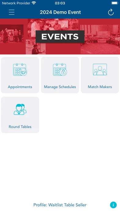 Capturas de pantalla de Eventdex- Event Management App