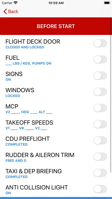 B737 Checklist应用截图