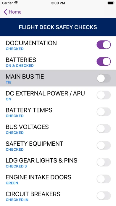 Q400 Checklist স্ক্রিনশট