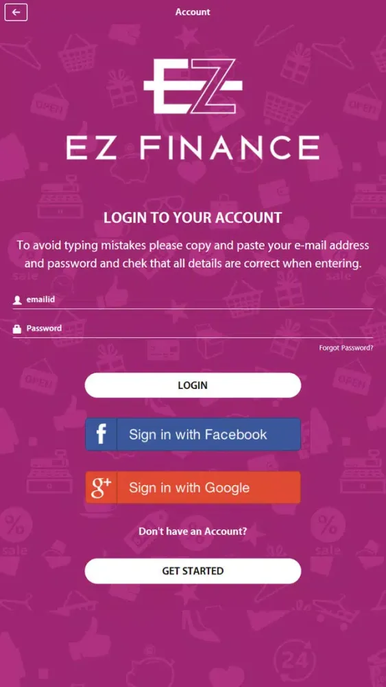 EZ Finance Rewards スクリーンショット