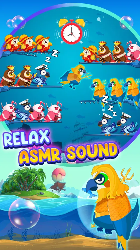 Bird Sort: Color Puzzle Game سکرین شاٹس