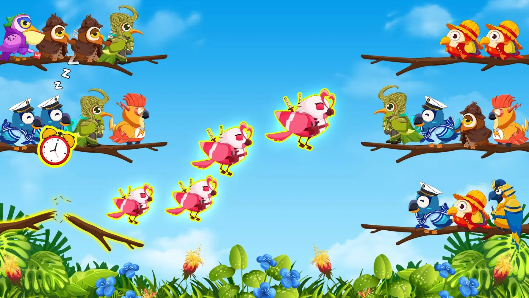 Capturas de pantalla de Bird Sort 2: Color Puzzle