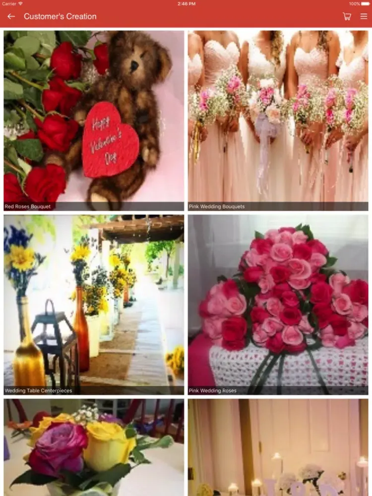 Captures d'écran de GlobalRose Flowers Delivery iPad 