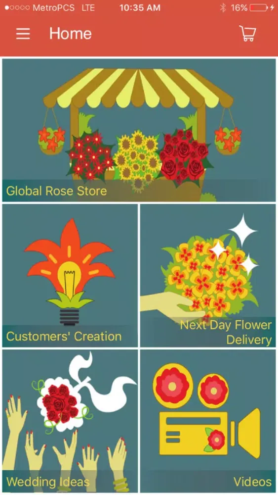 Captures d'écran de GlobalRose Flowers Delivery