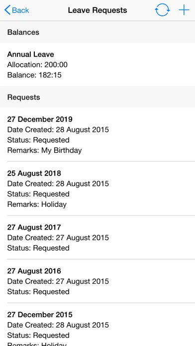 Tangkapan layar GRS Mobile