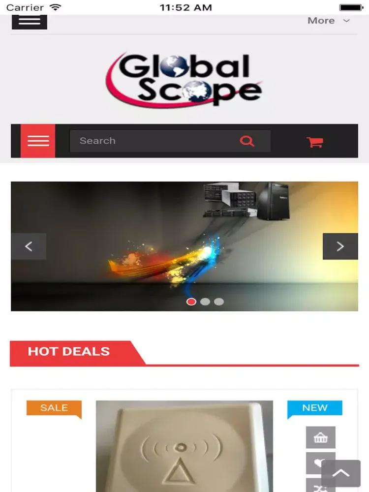Global Scope iPad  スクリーンショット