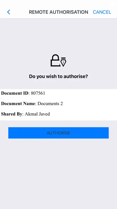 Tangkapan layar Qualified Signing Service