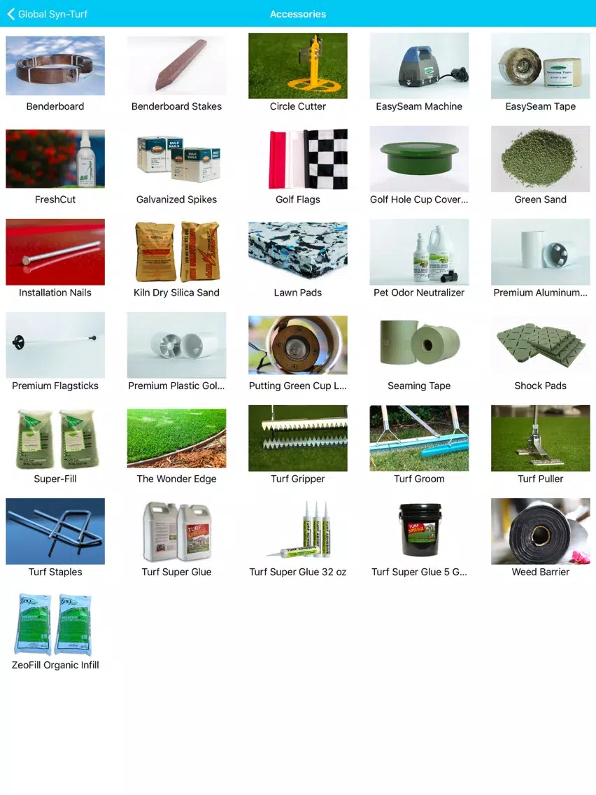 Artificial, Synthetic Grass iPad 应用截图
