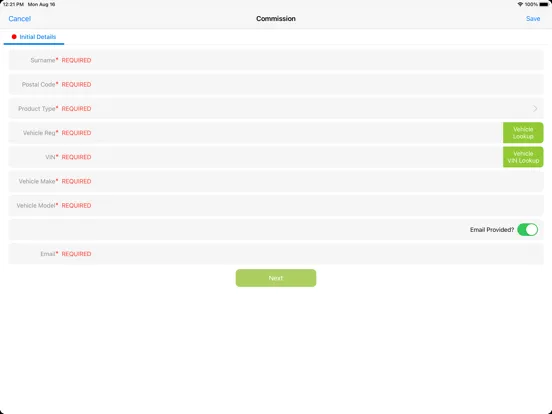 Screenshot di GTE Installer iPad 