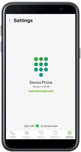 Denwa 스크린샷