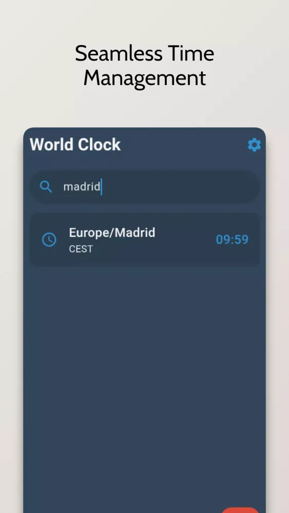 World Clock 스크린샷