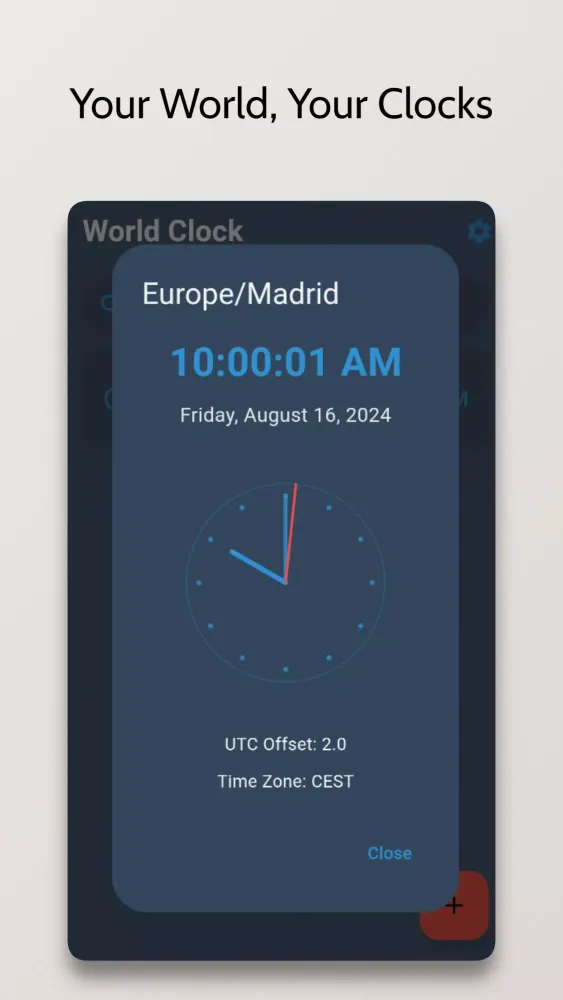 World Clock 스크린샷