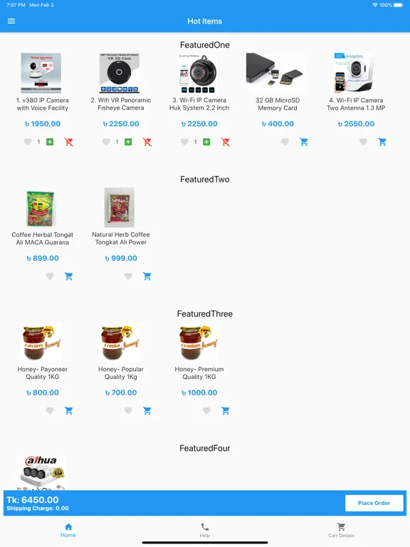 Payra App iPad 应用截图