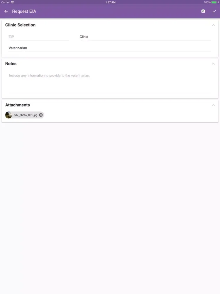 MyVetLINK iPad 應用截圖
