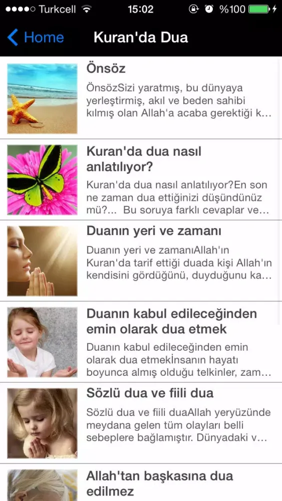 تصاویر Kuran'da Dua