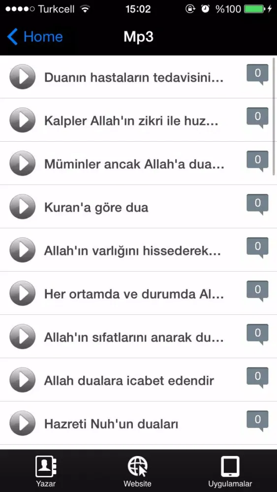 تصاویر Kuran'da Dua
