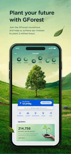 Capturas de pantalla de GCash
