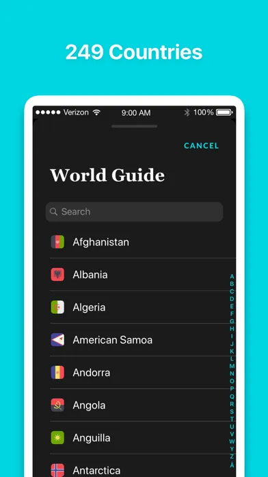 Скриншоты GlobeTips - Travel Tips