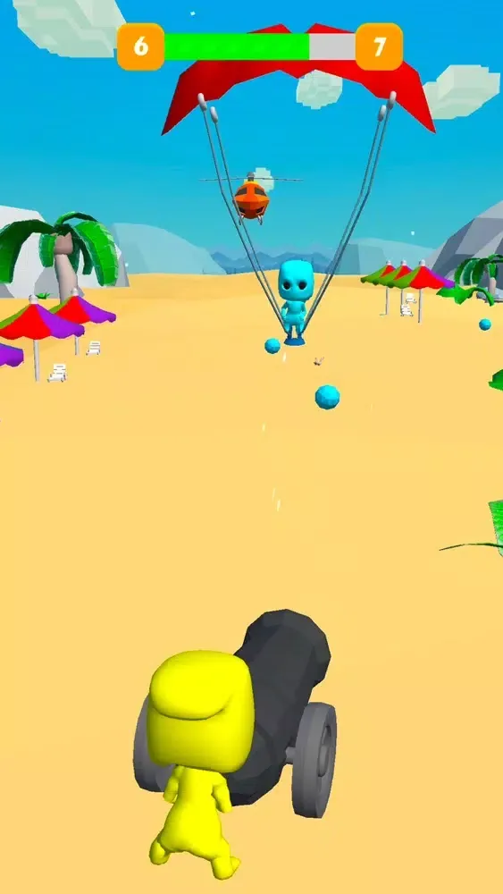 Tangkapan layar Beach Shooting 3D