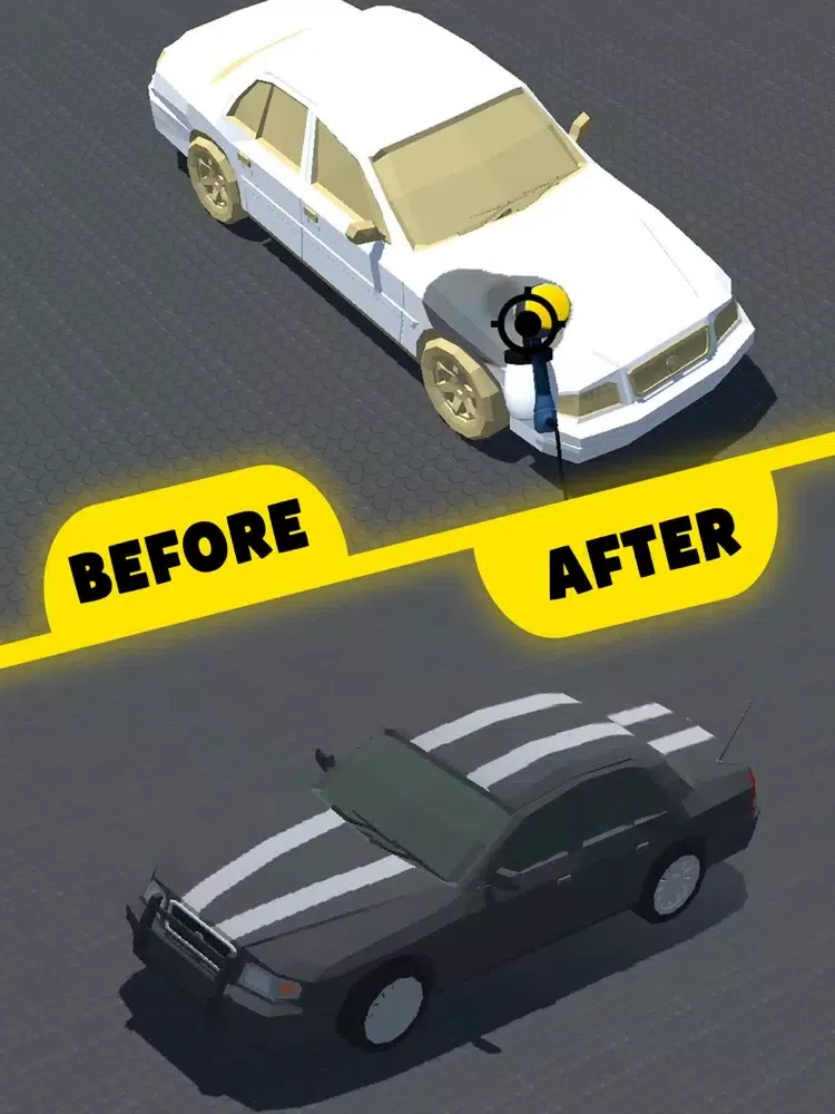Capturas de tela do Master Car Painter iPad 