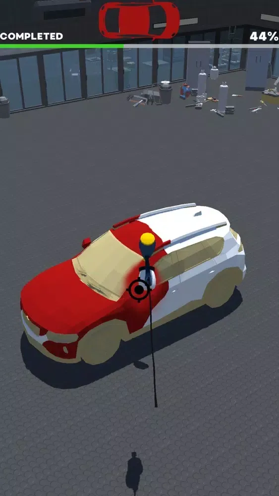 Capturas de tela do Master Car Painter