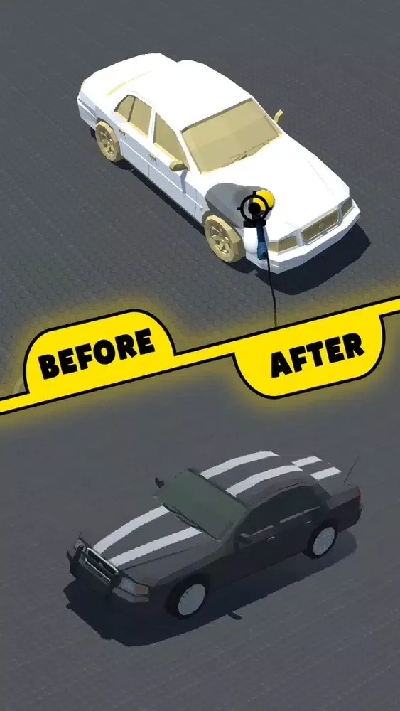 Capturas de tela do Master Car Painter