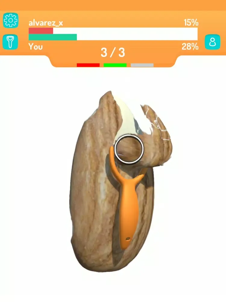Tangkapan skrin Peeling Challenge! iPad 
