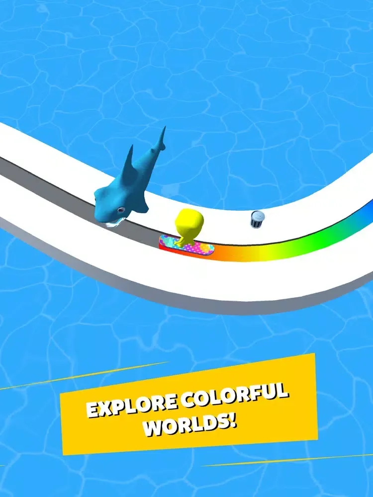 Captures d'écran de Line Rider 3D iPad 