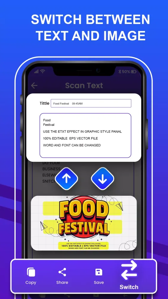 Hand written to Text Converter Screenshots