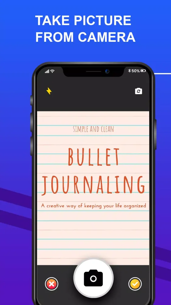 Hand written to Text Converter Screenshots