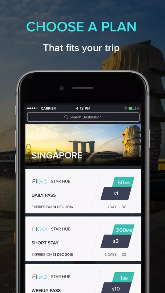 FiGO - Mobile Data for Travel應用截圖