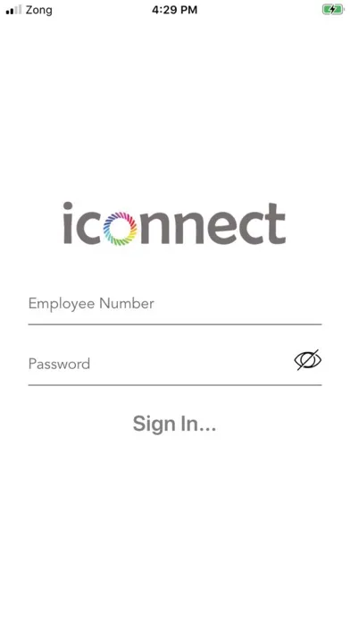 iConnect Ekran Görüntüleri