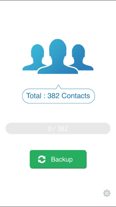 My Contacts Backup স্ক্রিনশট