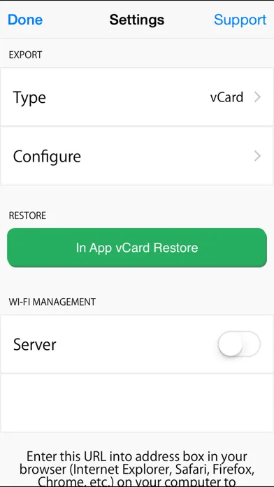 My Contacts Backup স্ক্রিনশট