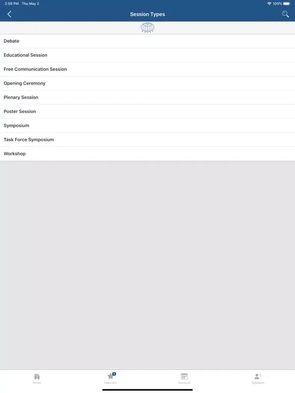 WFSBP 2019 iPad 應用截圖