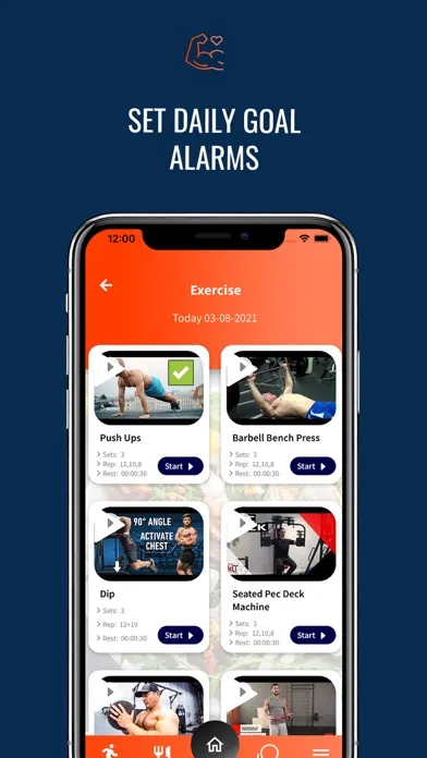 Sandy Fitness Coach Screenshots